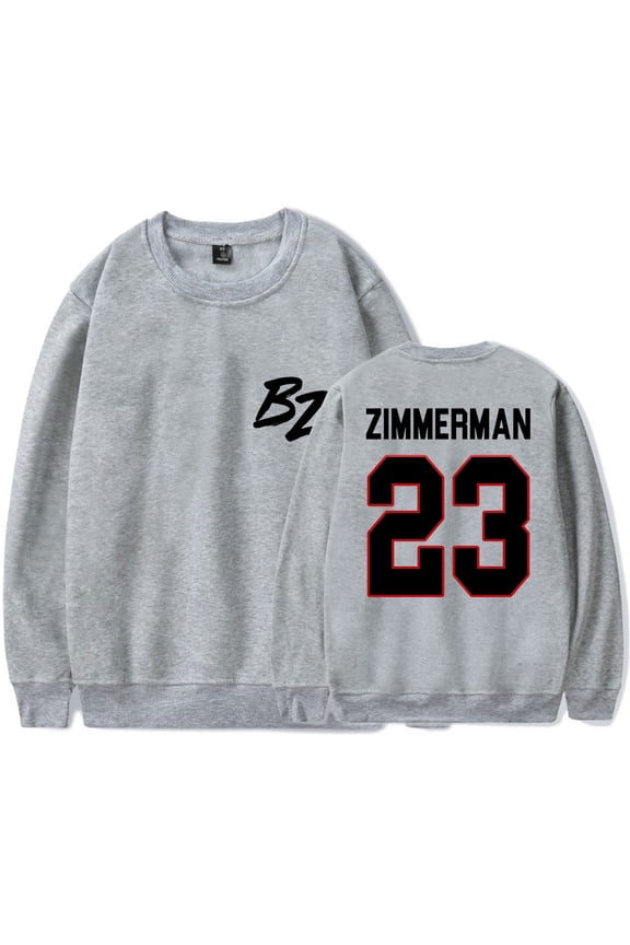Bailey Zimmerman Logo Crewneck Sweatshirts New To Country Summer Tour Merch Unisex Long Sleeve Tee