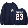 thumbnail image 1 of Bailey Zimmerman Logo Crewneck Sweatshirts New To Country Summer Tour Merch Unisex Long Sleeve Tee, 1 of 6