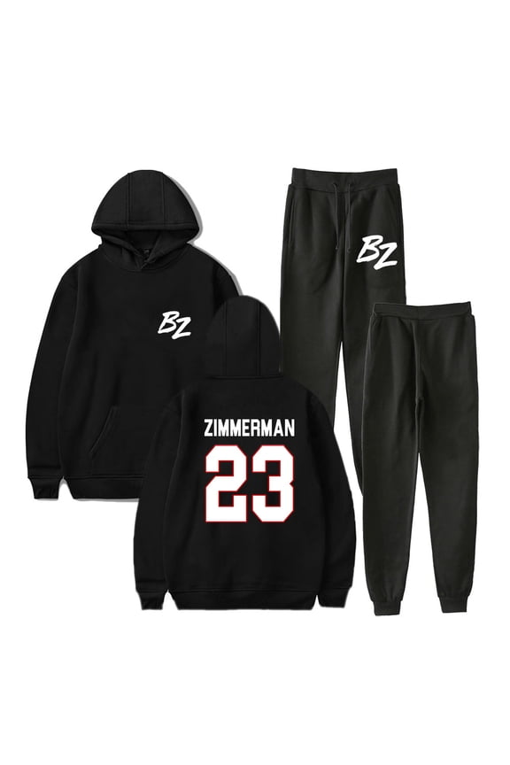 Bailey Zimmerman Logo Hoodies Jogger Pants New To Country Summer Tour Merch Unisex Streetwear Set