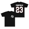 thumbnail image 1 of Bailey Zimmerman Logo T-Shirts New To Country Summer Tour Merch Cosplay Unisex Short Sleeve Tee, 1 of 5