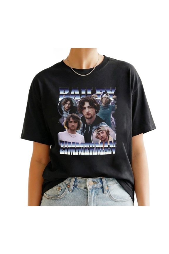Bailey Zimmerman Merch 2026 Shirt Unisex Tops Vintage Tee Jersey Outdoor Tee Fashion y2k Top