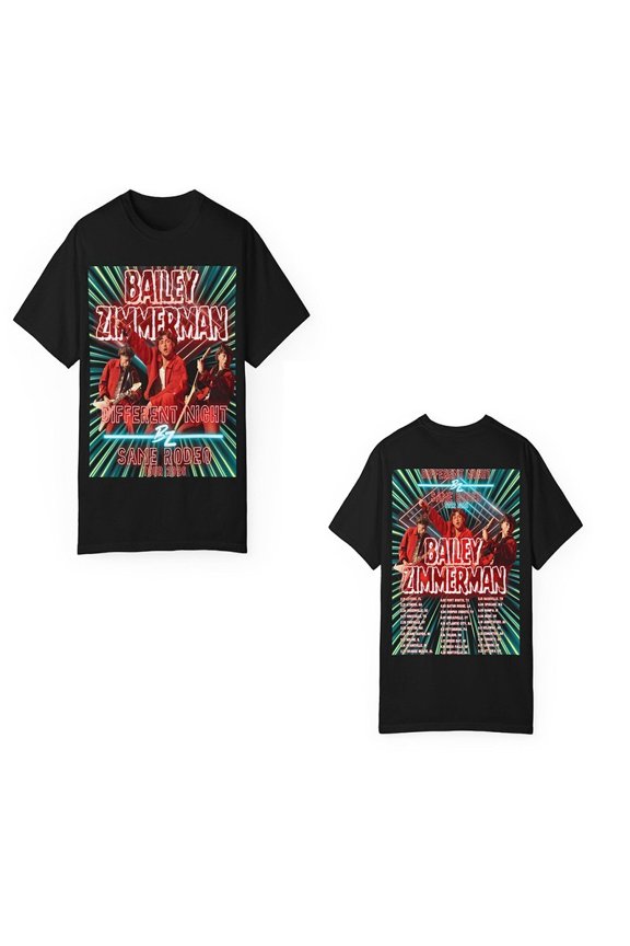 Bailey Zimmerman Merch 2026 Unisex Shirt Tops Vintage Tee Jersey Outdoor Tee Fashion y2k Top