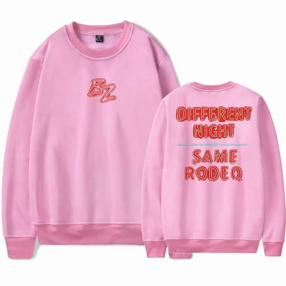 Bailey Zimmerman Merch Neon Sign Crewneck Sweatshirts Cosplay Women Men