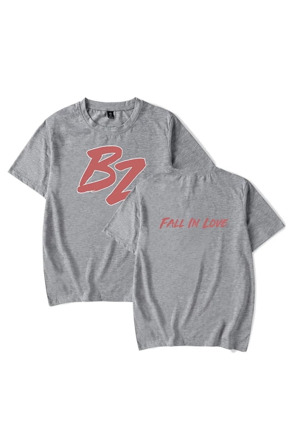Bailey Zimmerman Merch Short Sleeve T-shirt Unisex Fashion Crew Neck Music Fans Hip Hop Tops
