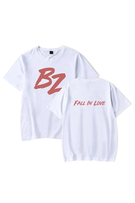 Bailey Zimmerman Merch Short Sleeve T-shirt Unisex Fashion Crew Neck Music Fans Hip Hop Tops