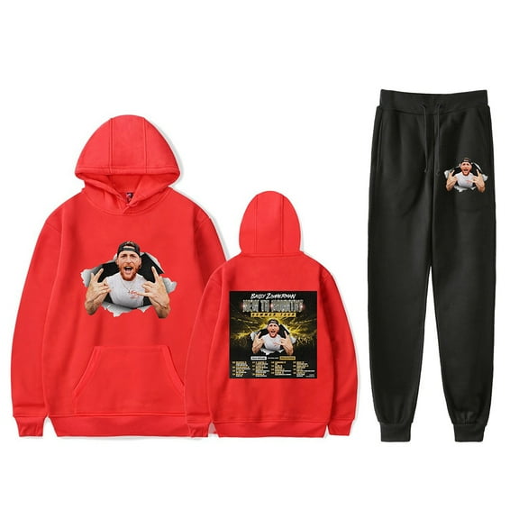 Bailey Zimmerman New To Country Tour 2025 Fall Suit Unisex Hoodies Jogger Pants Sets
