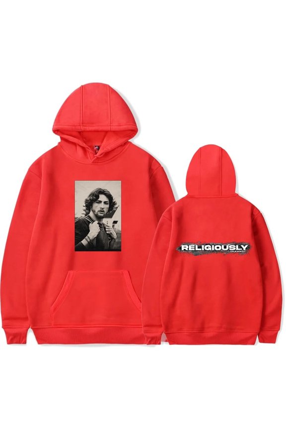Bailey Zimmerman Religiously Merch Hoodie Sweatshirt New Logo Women/Men Cosplay Pullovers Hooded Longsleeve