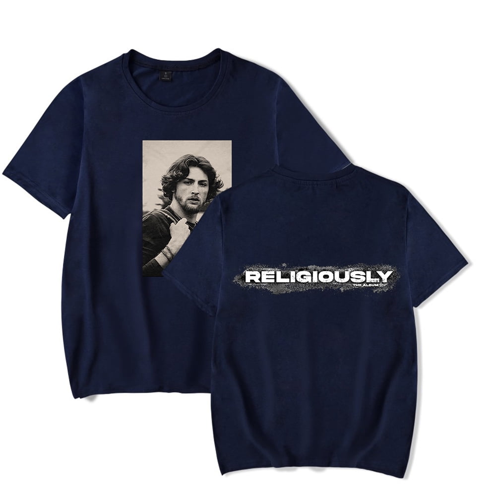 Bailey Zimmerman Religiously Merch T Shirt Short Sleeve Women Men