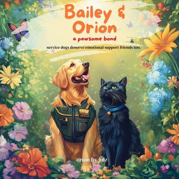 Bailey and Orion: A Pawsome Bond: service dogs deserve emotional support friends too, (Paperback)