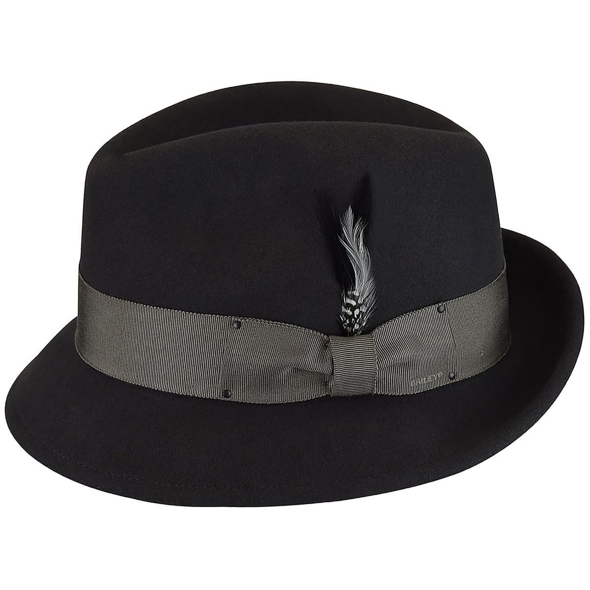 Bailey Of Hollywood Men's Slater Wool Flat Cap - Classic Center Seam Hat