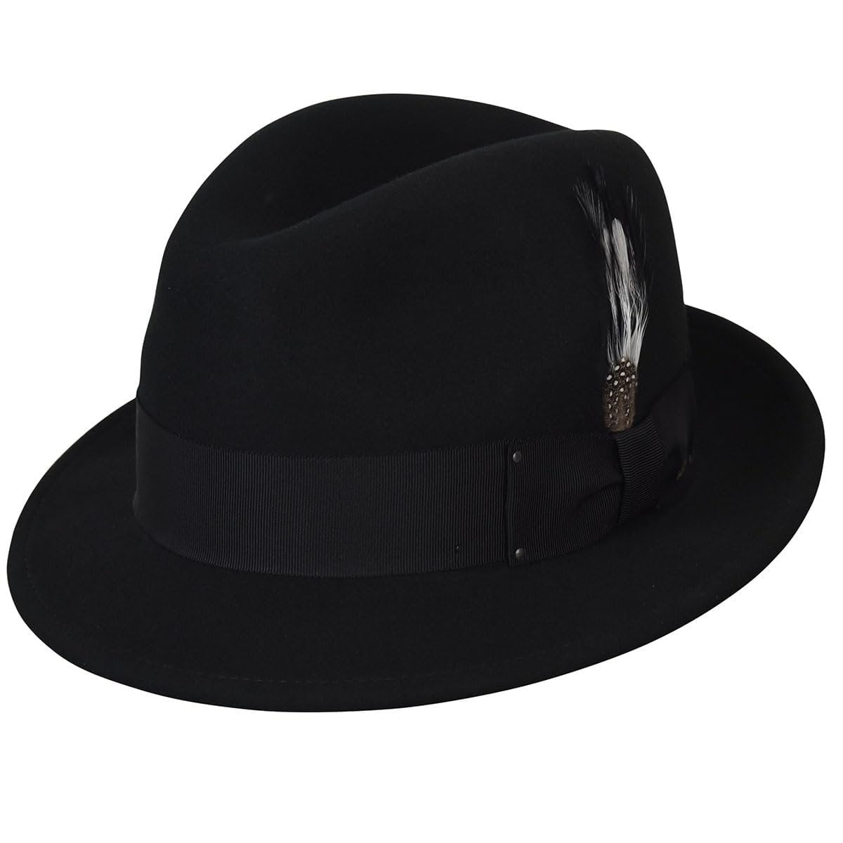 Bailey Of Hollywood Men's Slater Wool Flat Cap - Classic Center Seam Hat