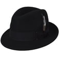 thumbnail image 1 of Bailey of Hollywood Men's Tino, Black, X-Large, 1 of 7