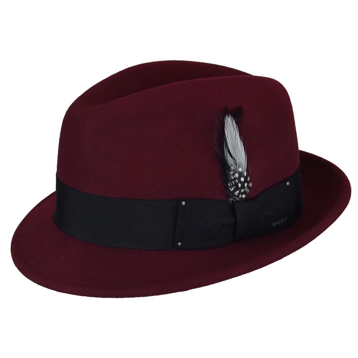 Bailey Of Hollywood Men's Slater Wool Flat Cap - Classic Center Seam Hat