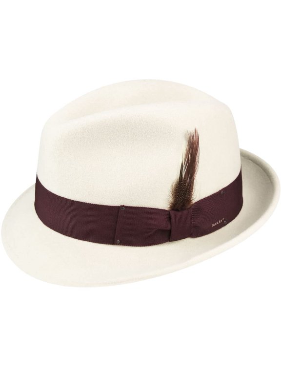 of Hollywood Tino Litefelt Fedora - Unbleached/XL