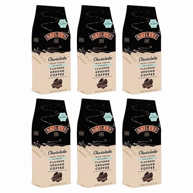 Bailey's Chocolate Irish Cream, Flavored Ground Coffee, 10oz bag (Six-Pack Bailey's Chocolate Irish Cream, Flavored Ground Coffee, 10oz bag (Six-Pack