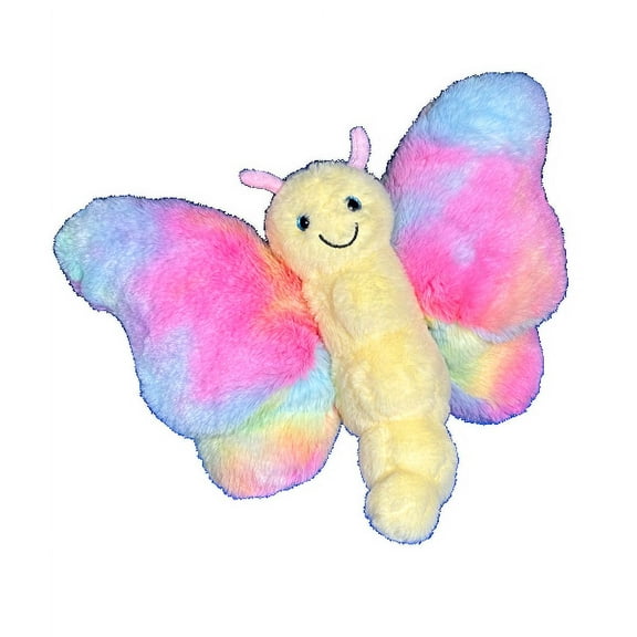 Bailey the Butterfly 8 Inch Plush Stuffed Insect Toy, Soft Colorful Winged Companion