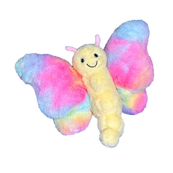 Bailey the Butterfly 8 Inch Plush Stuffed Insect Toy, Soft Colorful Winged Companion