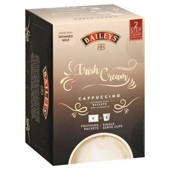 Baileys 302236 Cappuccino Irish Cream Coffee - Pack of 6