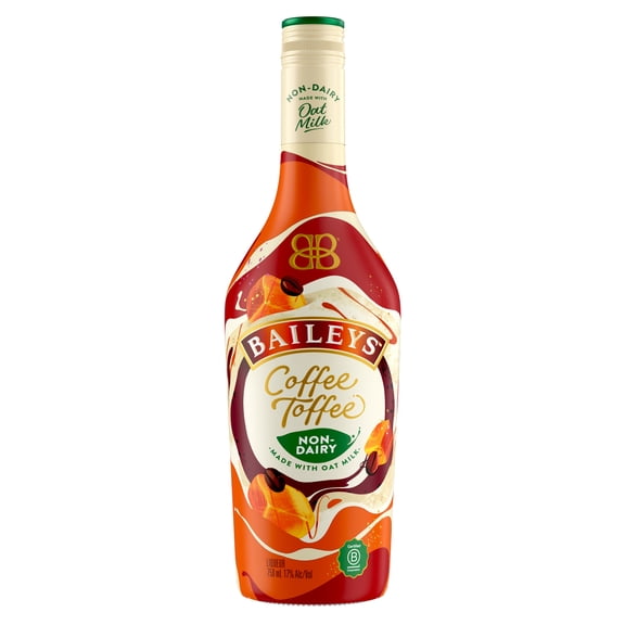 Baileys Coffee Toffee Non-Dairy Liqueur, 750ml Bottle, 17% ABV