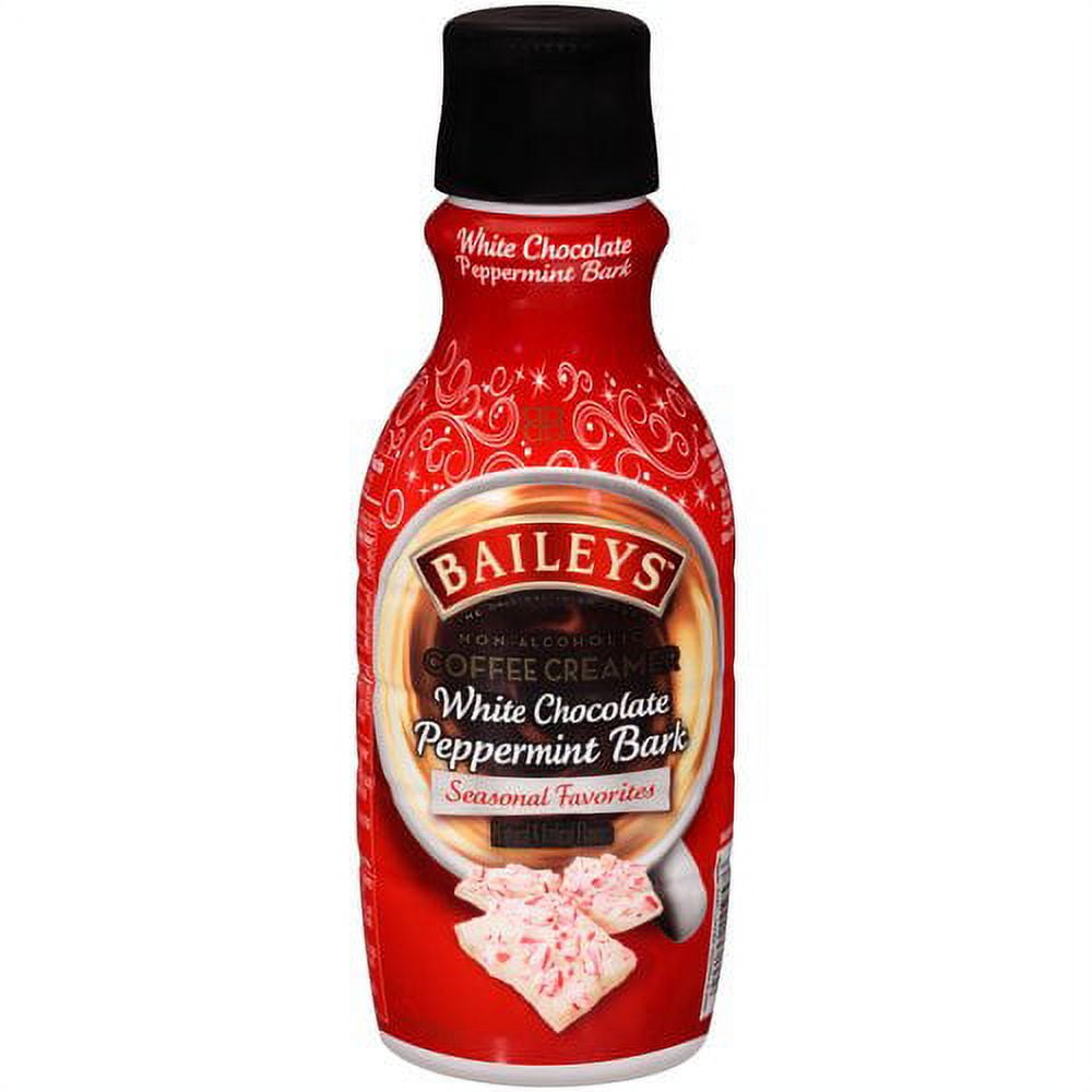 Baileys NonAlcoholic White Chocolate Peppermint Bark Coffee Creamer, 1