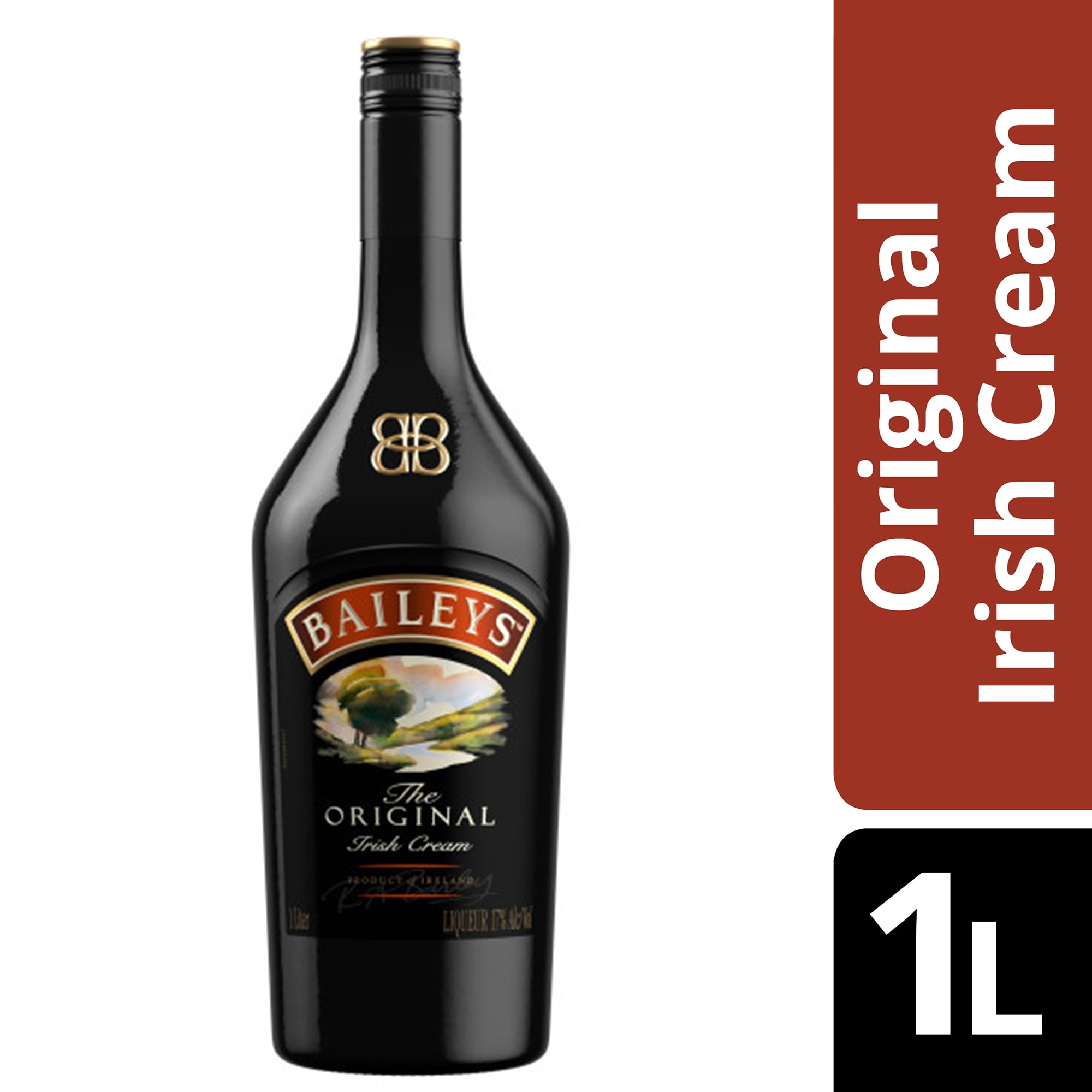 Baileys Original Irish Cream Liqueur, 1 L (34 Proof)
