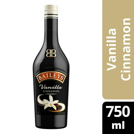 Baileys Vanilla Cinnamon Irish Cream Liqueur, 750 ml Bottle, 17% ABV