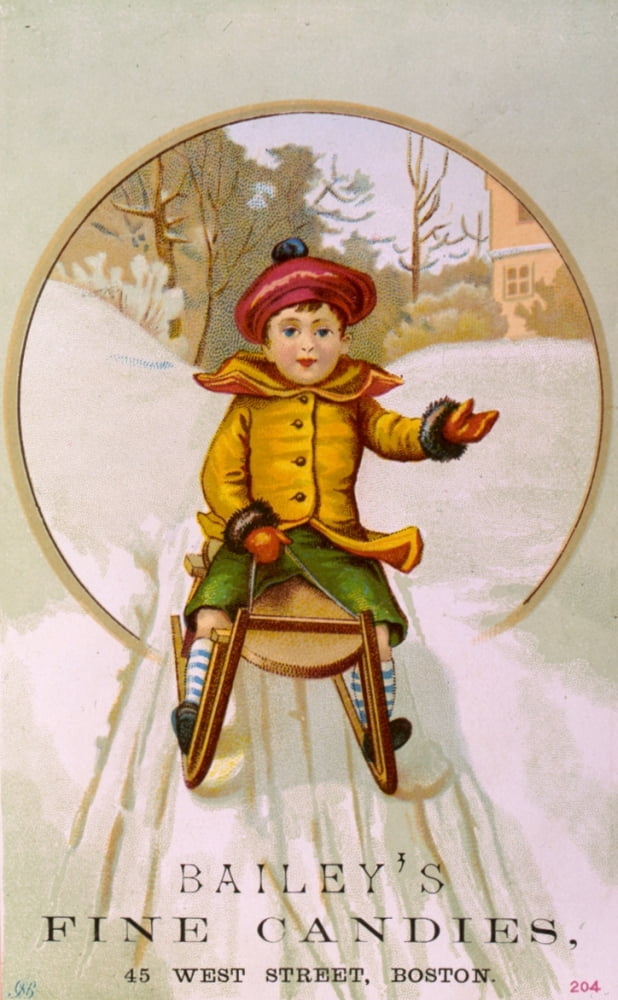 Baileys fine candies c1875-1900 Canvas Art - Unknown (18 x 24)