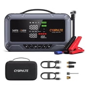 Bailibatt 8000A Peak Jump Starter with 160 PSI Air Compressor, 12V Car Battery Booster, Tire Inflator, 65W USB‑C Fast Charging, Portable Emergency Automotive To