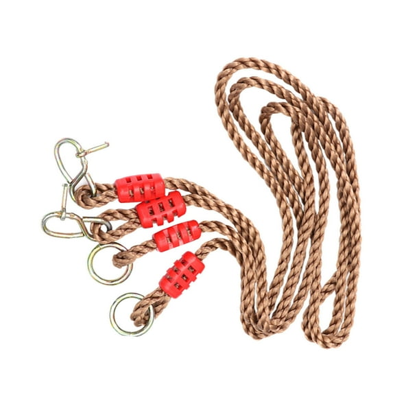 LABSERRON Bed Swing Rope Adjustable For Tree Playground 1 Set 70.87 Inch
