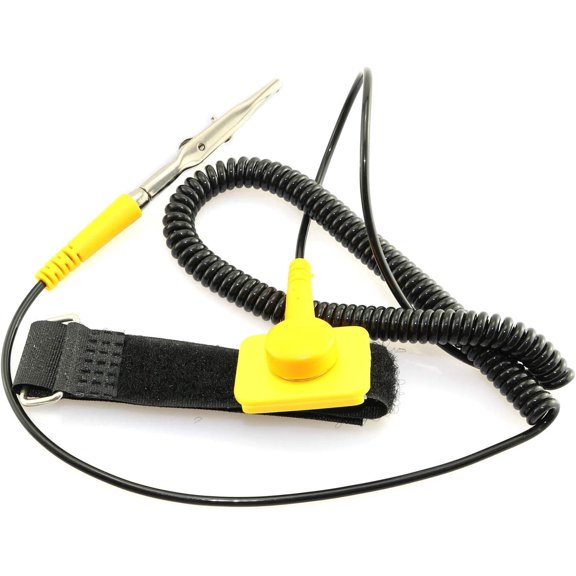 Bailink Anti Static Wrist Strap, Anti Static Wristband Adjustable ESD Wrist Band Fits Your Wrist Comfortably. Grounding Bracelet to Protect Your PC Computer or Electronics from Static Electricity