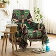 thumbnail image 1 of Bailu Sofa Throw Cotton Thread Knitted Throw with Tassels Geometric Bohemian Sofa Cover Bed Blanket Home Decor (Color: 06, Size: 90x180cm 1 piece), 1 of 7