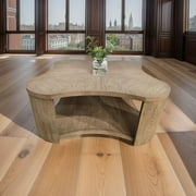 Bailu walnut MDF combined with oak to create a high-end living room cocktail table