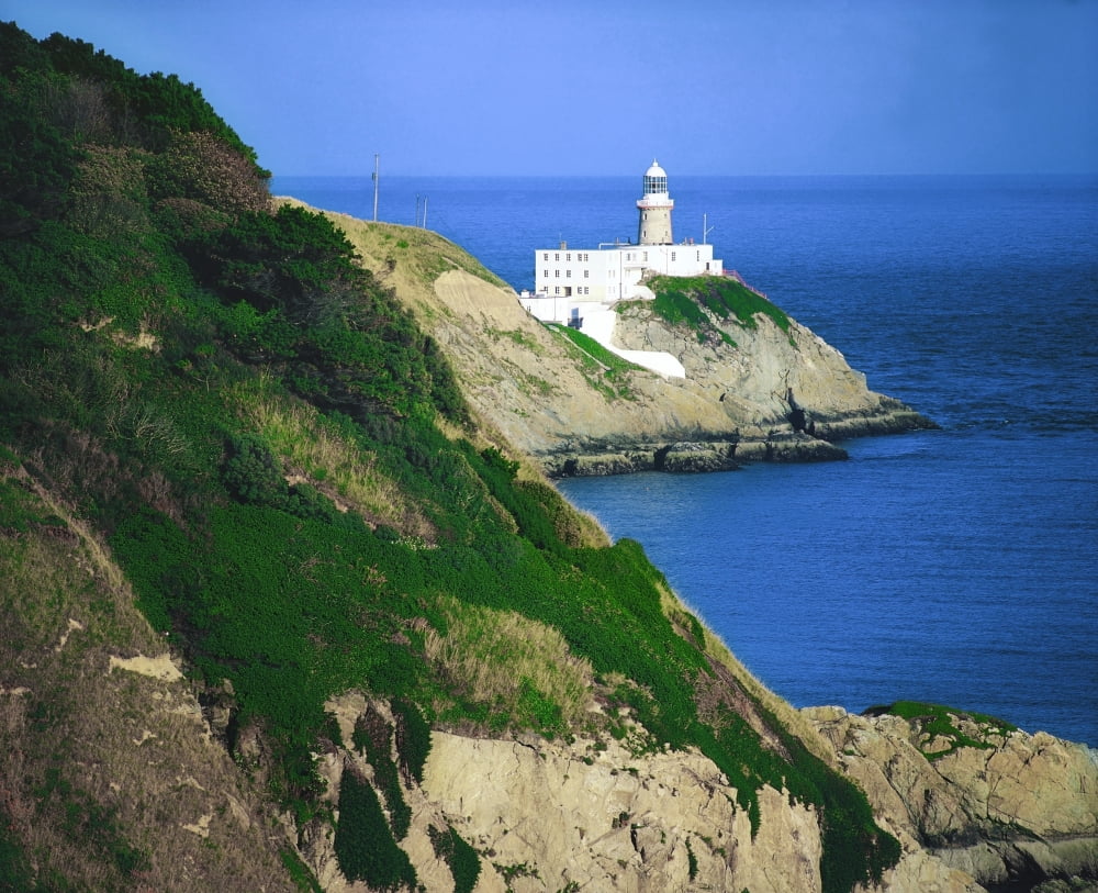 Baily Lighthouse Howth Co Dublin Ireland Canvas Art - The Irish Image Collection Design Pics (17 x 13)