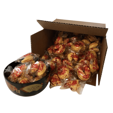 Baily's Fortune Cookies Chinese Individually Wrapped Cookies 50 Count Box