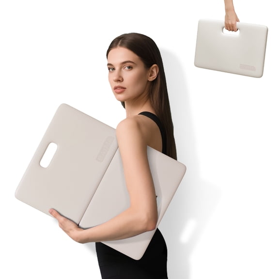 BAIMA Chair Cushions Outdoor/Indoor, Comfortable Seat Cushion, Foldable for Kitchen, Living Room, Student Apartment, Office, Yoga 12x17x1 Inch, Green