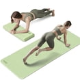 thumbnail image 1 of BAIMA Foldable Yoga Mat 10mm Thick , Workout Mats for Home Gym , Pilates,Quick Unfold/Stor,Non-Slip Surface,3.5lbs(Green), 1 of 8