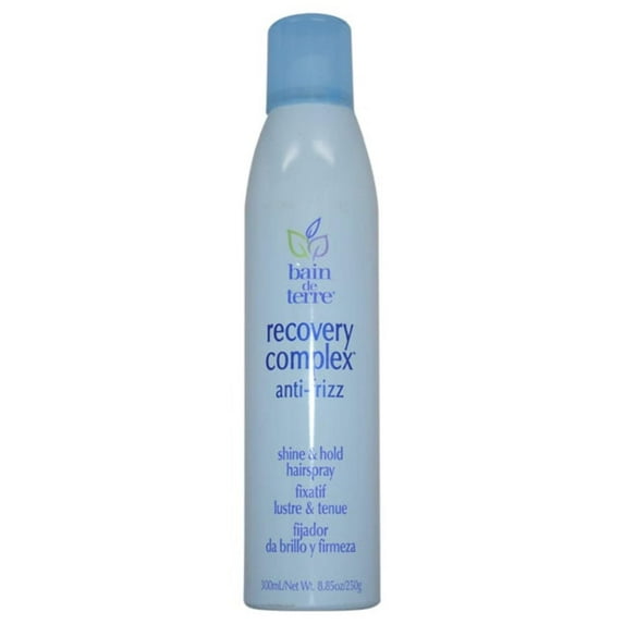 Bain De Terre Recovery Complex Anti-Frizz Shine and Hold 8.85-ounce Hair Spray