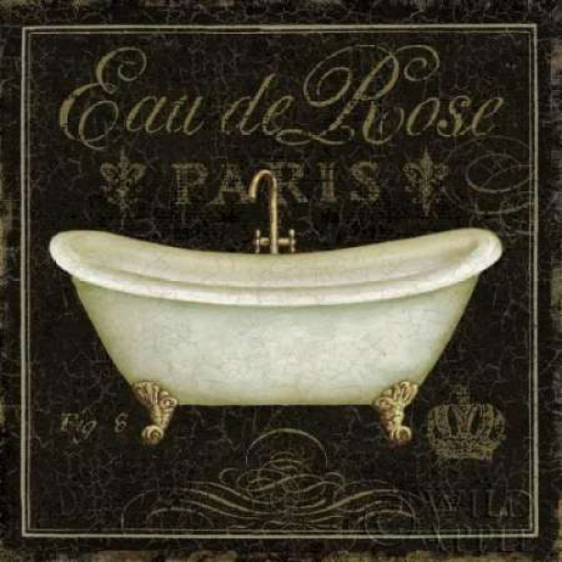 Bain de Luxe II Canvas Art - Daphne Brissonnet (24 x 24)