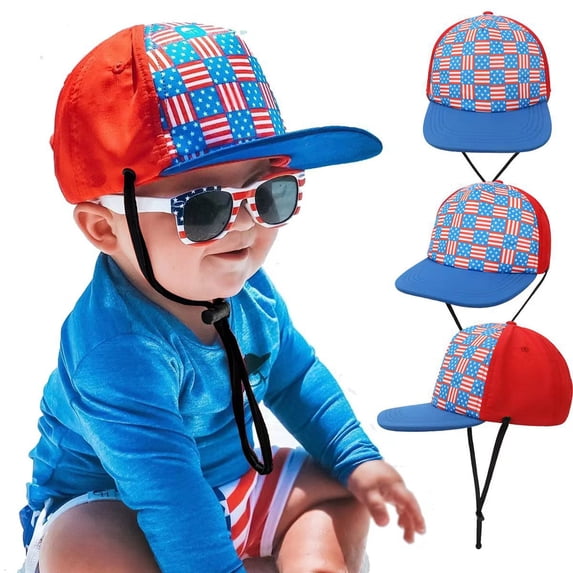 Bainana 250 Anniversary Usa Baseball Caps For Boys And Girls American Flag Print Adjustable Sun Hat Fashion Cool Unisex Kids July 4Th Casual Hat
