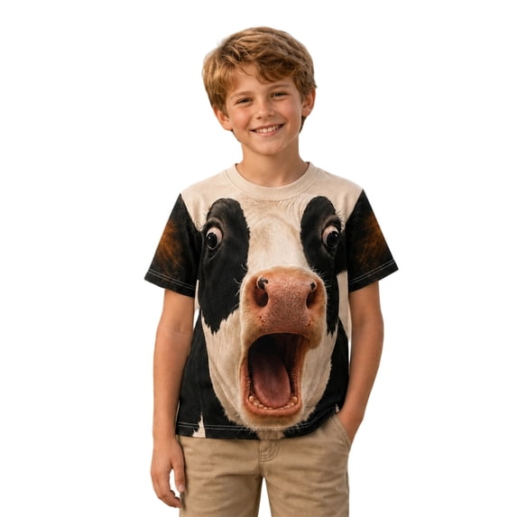 Bainana Short Sleeve Shirts For Boys Dinosaur Print Cute Button Tops Little Kids Summer Shirts
