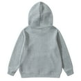 thumbnail image 1 of Bainana Boys Girls Hoodie Child Solid Color Long Sleeve Hooded Sweatshirt Soft Comfortable Winter Pullover Clothes With Pocket Grey Size 4-5 Years, 1 of 3