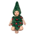 thumbnail image 1 of Bainana Christmas Tree Dress Up Romper For Girls Boys Sleeveless Hooded Jumpsuit Adorable Unisex Kids Festive Events Cosplay Bodysuit 3-6 Months Green, 1 of 3