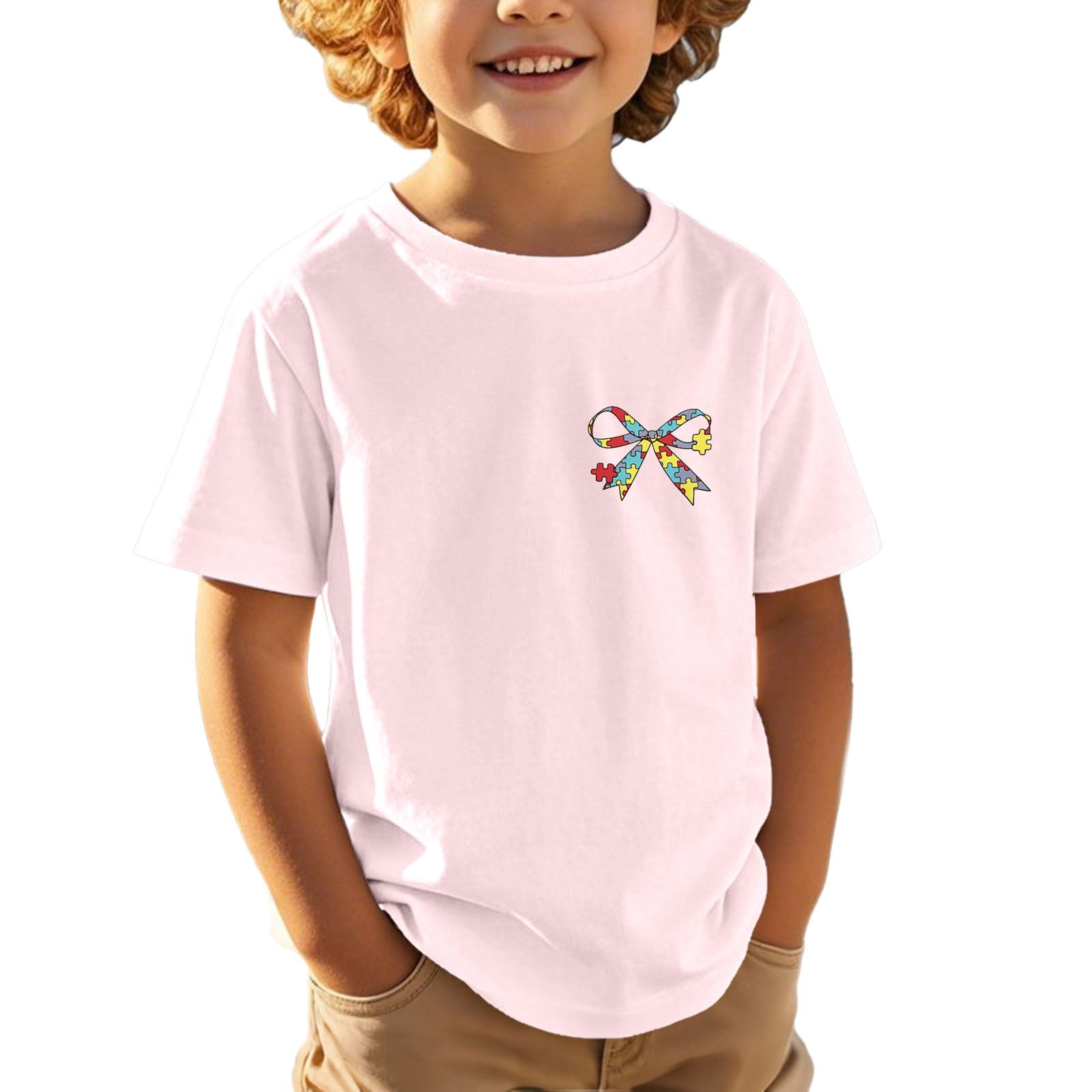 Bainana Girls Boys Graphic T Shirt For Kids Cartoon Print Short Sleeve ...