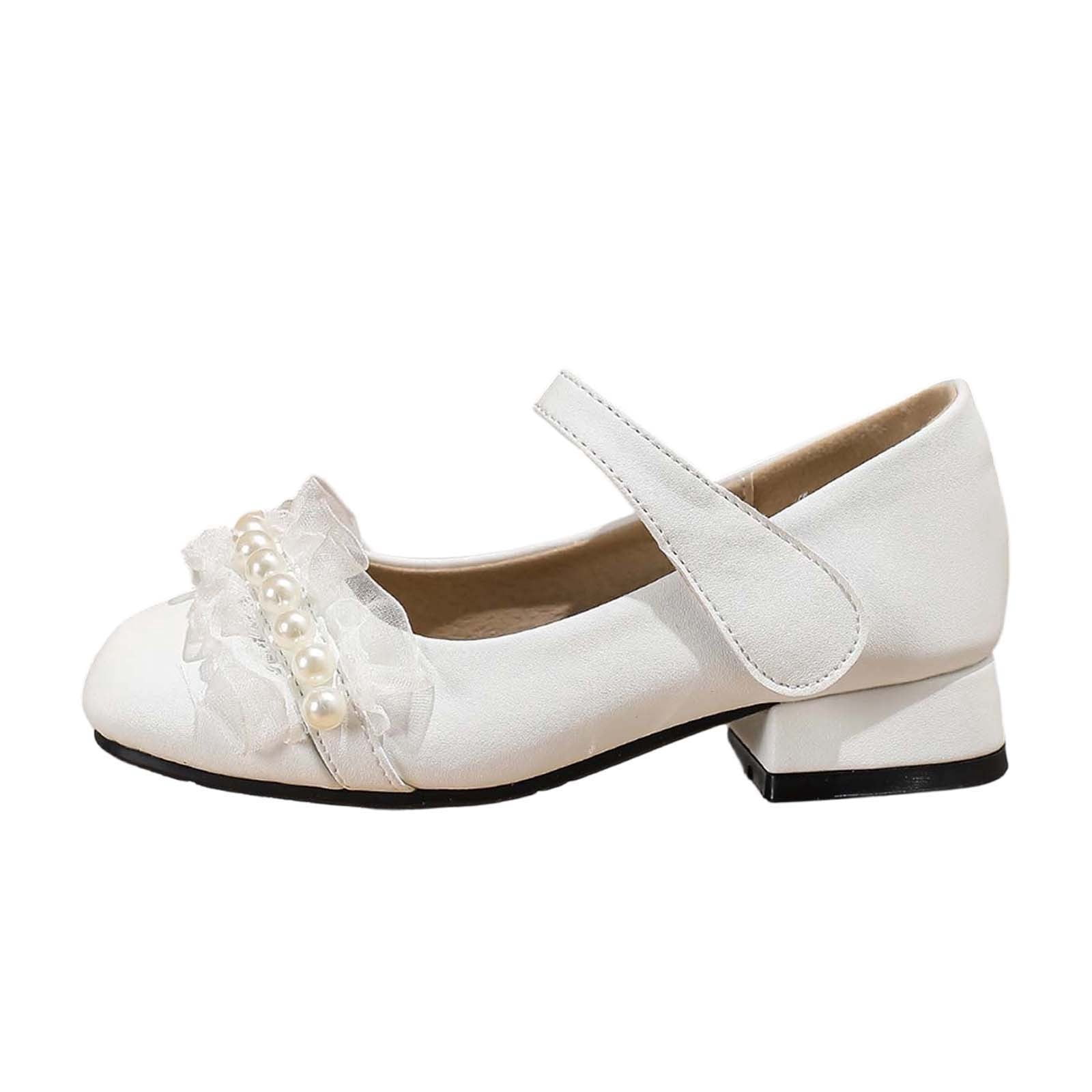 Bainana Girls Sandals Size 9.5-10 Years Pearl Print Close Toe Anti-Slip ...