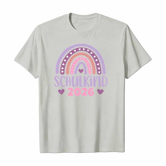 Bainana Girls T Shirts Graphic Print Short Sleeve Tops Big Kids Fashion Back To School Tees