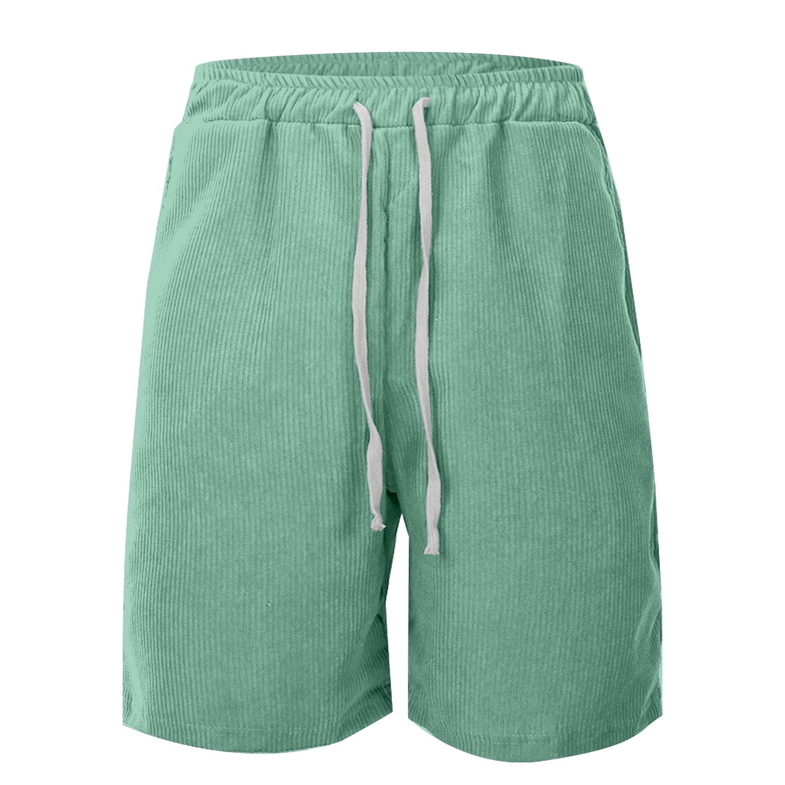 Bainana Men'S Cargo Shorts Stripe Print Elastic Waist Drawstring Wide ...