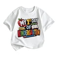 thumbnail image 1 of Bainana Boys Short Sleeve T Shirts Letter Print Leisure Tops Big Kids Summer Tees, 1 of 3