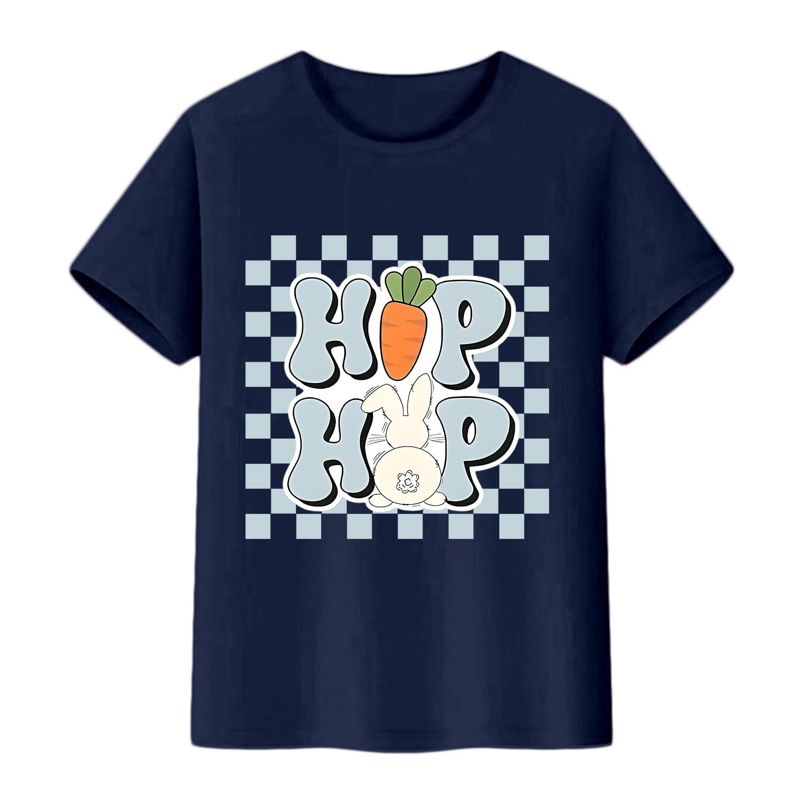 Bainana Summer Tops For Girls Boys Child Letter Print Short Sleeve Crew ...