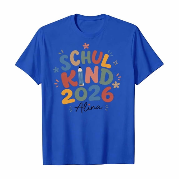 Bainana T Shirts For Girls Graphic Print Short Sleeve Tops Big Kids Cute Back To School T-Shirts