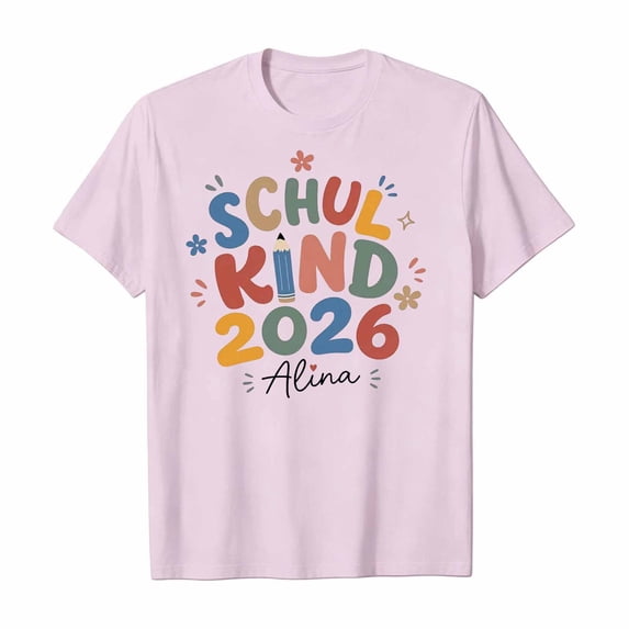 Bainana T Shirts For Girls Graphic Print Short Sleeve Tops Big Kids Cute Back To School T-Shirts